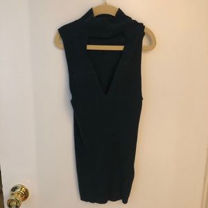 Express Cut Out Turtle Neck